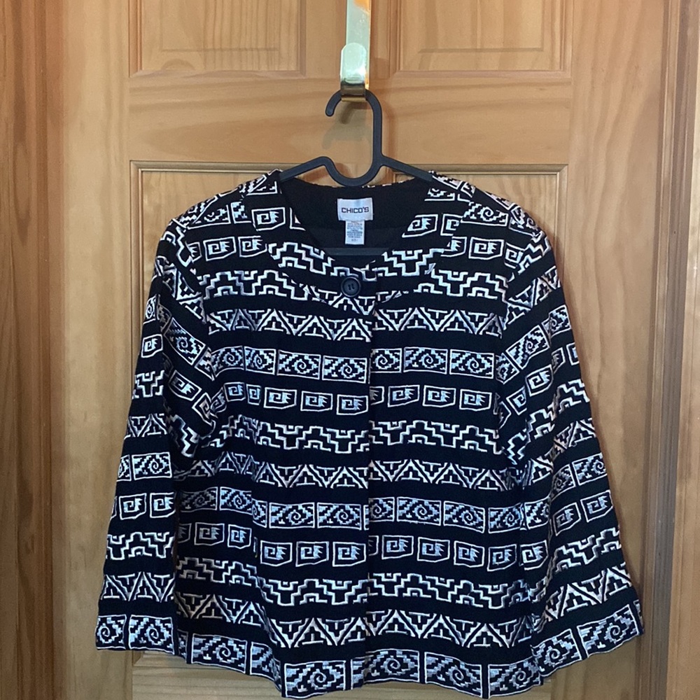 Chico’s Buttoned Jacket - image 1